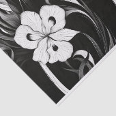 Wild Iris Tissue papier voor het inpakken (Detail)