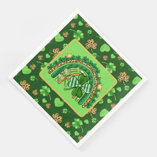 Wild Irish Rainbows  Paper Dinner Napkins Servet (Hoek)