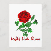 Wild Irish Roos Briefkaart (Voorkant)