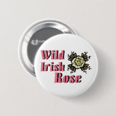Wild Irish Roos Button (Voorkant /achterkant)