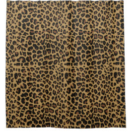 Wild Jaguar Print Shower Curtain Douchegordijn