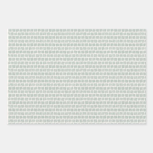 Wild Jungle Birthday Party Pattern Inpakpapier Vel (Voorkant 2)