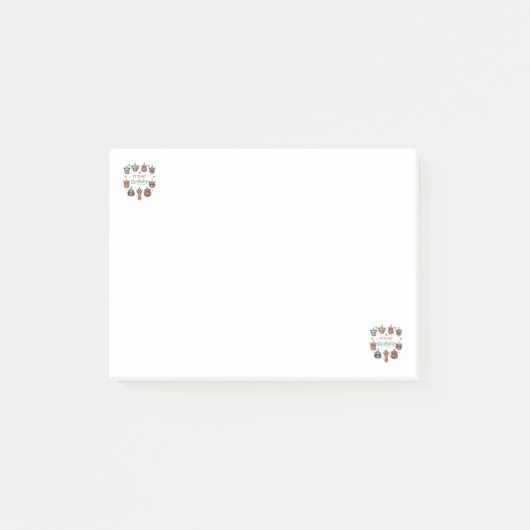 Wild Jungle Dieren Verjaardagsfeest Ontwerp Post-it® Notes (Voorkant)