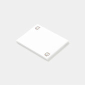 Wild Jungle Dieren Verjaardagsfeest Ontwerp Post-it® Notes (Schuin)