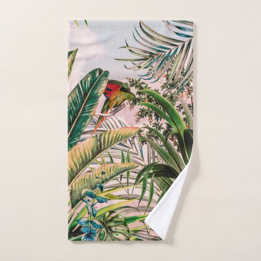 Wild jungle paradise bad handdoek (Handdoek)