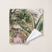 Wild jungle paradise bad handdoek (Wasdoekje)