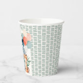 Wild Jungle Theme Birthday Party Papieren Bekers (Links)