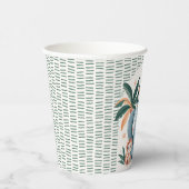 Wild Jungle Theme Birthday Party Papieren Bekers (Rechts)