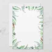 Wild Jurassic Het is een jongen! Dinosaurus Baby s Kaart (Achterkant)