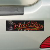 WILD KATS Band Bumpersticker (Op auto)