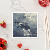 Wild Killer Whale Jumping Servet (Insitu)