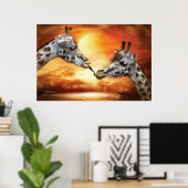 Wild Kisses Art Poster (Thuiskantoor)