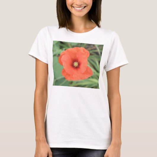 Wild Klaproos Dames T-shirt (Voorkant)