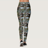 Wild Koala Beer loopt op een boomafdeling, Leggings (Achterkant)