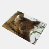 Wild koala slaapt op eucalyptusboom, Foto Deurmat (Schuin)