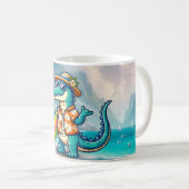 Wild krokodillenavontuur in het zee koffiemok (Voorkant rechts)