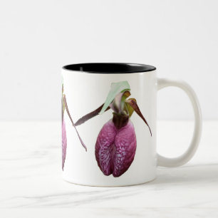 Wild Lady Slipper Flower Photo Coffee Mok