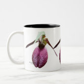Wild Lady Slipper Flower Photo Coffee Mok (Links)