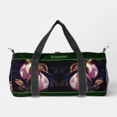 Wild Lady Slipper Orchid Flowers gepersonaliseerd Plunjezak (Voorkant)