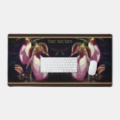 Wild Lady Slipper Orchids sluit persoonlijke aanbi Bureaumat (Keyboard & Muis)