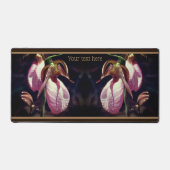 Wild Lady Slipper Orchids sluit persoonlijke aanbi Bureaumat (Voorkant)