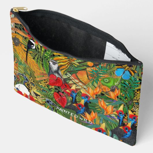 Wild large Accessory Pouch Etui (Open)