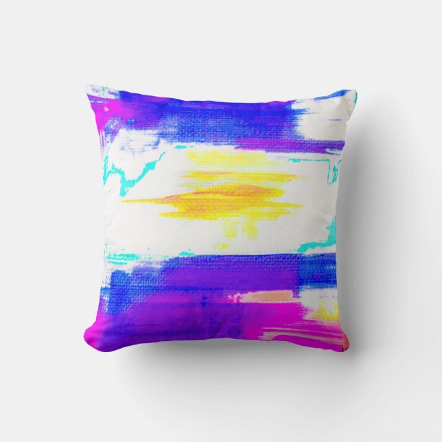 Wild Lavendar Summer Pillow Kussen (Voorkant)
