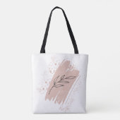 Wild Leaf Doodles Moeder Quote Tote Bag (Achterkant)