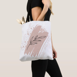 Wild Leaf Doodles Moeder Quote Tote Bag
