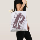 Wild Leaf Doodles Moeder Quote Tote Bag (Dichtbij)