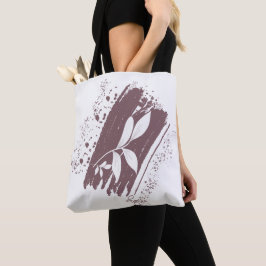Wild Leaf Doodles Moeder Quote Tote Bag