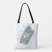 Wild Leaf Doodles Moeder Quote Tote Bag (Achterkant)