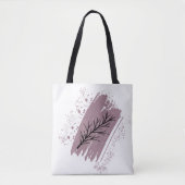 Wild Leaf Doodles Tote Bag (Voorkant)