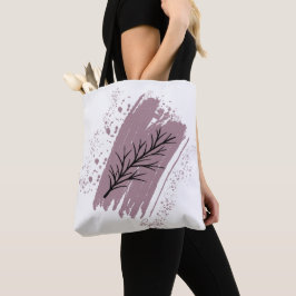 Wild Leaf Doodles Tote Bag