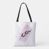 Wild Leaf Doodles Tote Bag (Achterkant)