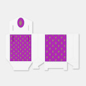 Wild Leaves op een Favor Box Bedankdoosjes (Uitgevouwen)