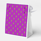 Wild Leaves op een Favor Box Bedankdoosjes (Achterkant)