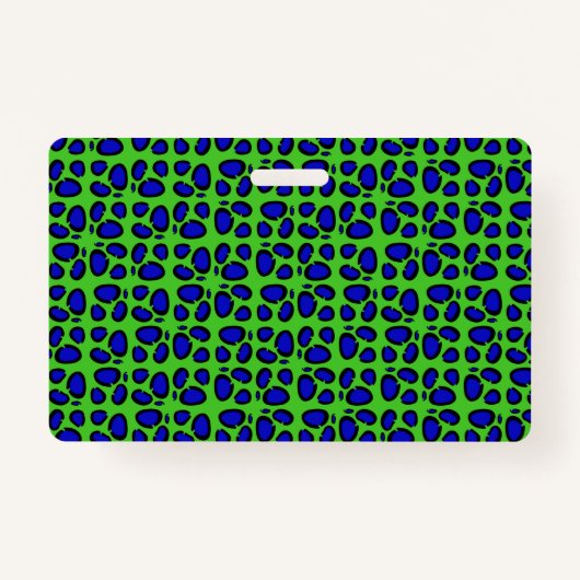 Wild Leopard Badge (Achterkant)