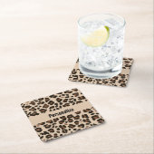 Wild Leopard Dierenprint Onderzetters (Insitu)