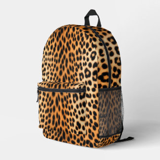 Wild Leopard Energy – Bold Animal Print Fashion Bedrukte Rugzak
