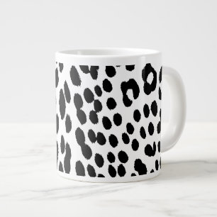 Wild Leopard Energy – Kleding met gewaagde dierenp Grote Koffiekop