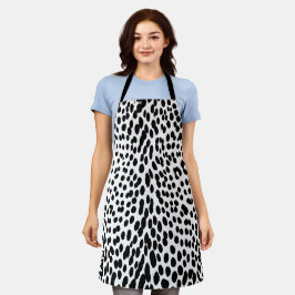 Wild Leopard Energy – Kleding met gewaagde dierenp Schort