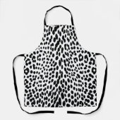 Wild Leopard Energy – Kleding met gewaagde dierenp Schort (Voorkant)