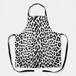 Wild Leopard Energy – Kleding met gewaagde dierenp Schort