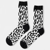 Wild Leopard Energy – Kleding met gewaagde dierpri Sokken (Links)