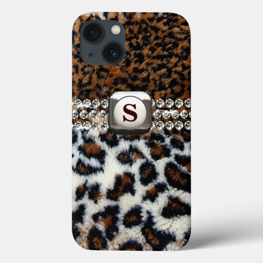Wild Leopard Fur iPad Case (Achterkant)