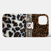 Wild Leopard Fur iPad Case (Achterkant (horizontaal))