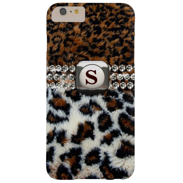 Wild Leopard Fur iPhone 6 Plus Hoesje (Achterkant)