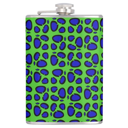 Wild Leopard Heupfles (Voorkant)