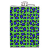 Wild Leopard Heupfles (Achterkant)